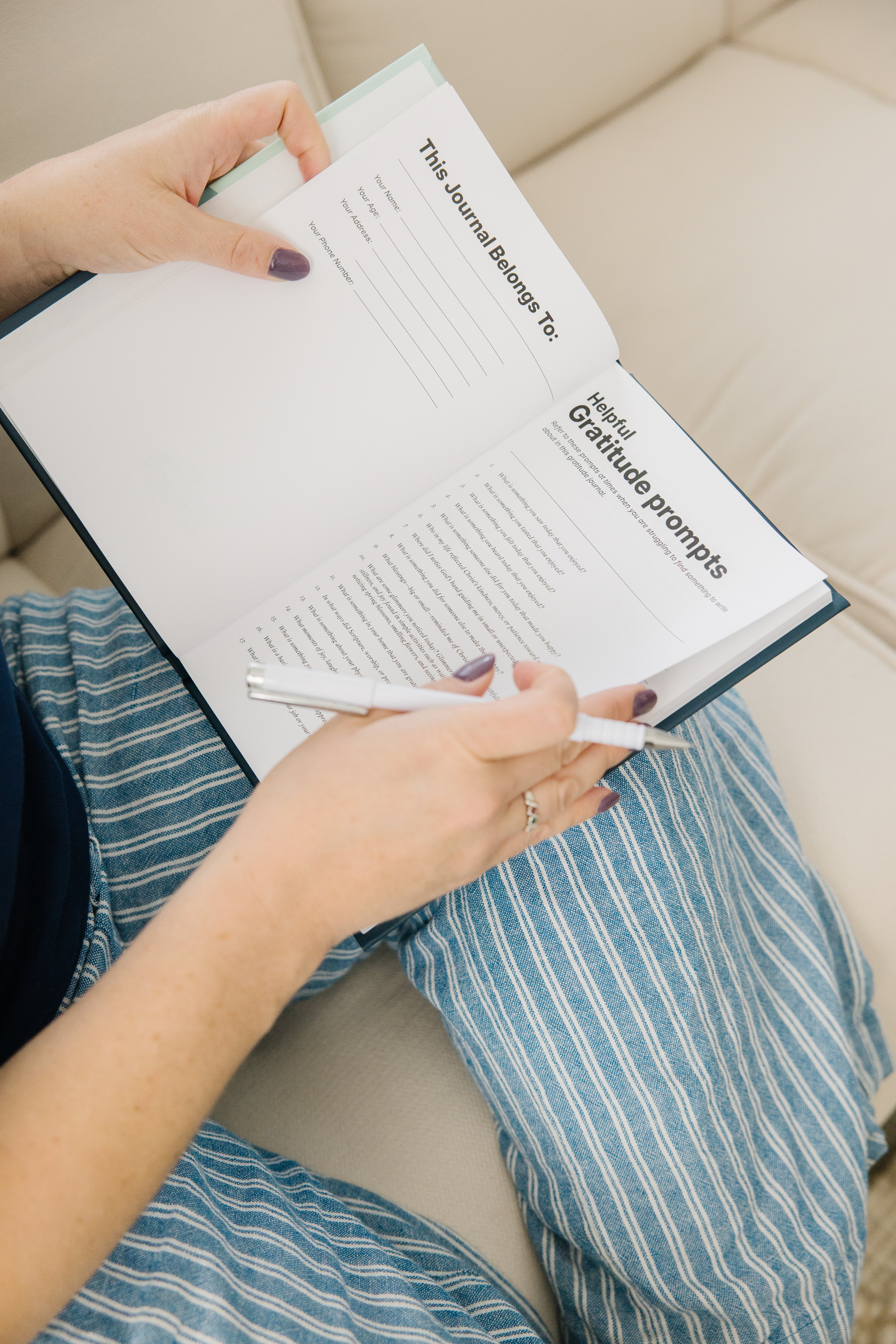 Finding Joy: The Two Minute Gratitude Journal For Christians